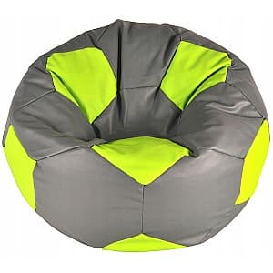 Fotoliu puf Beanbag Ares L Gray Green