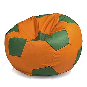 Fotoliu puf Beanbag Ares L Orange Green