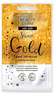 Masca pentru fata Beaty Derm Shine Gold (4820185223126)