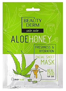 Маска для лица Beaty Derm Aloe and Honey (4820185222518)