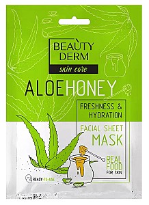 Masca pentru fata Beaty Derm Aloe and Honey (4820185222518)