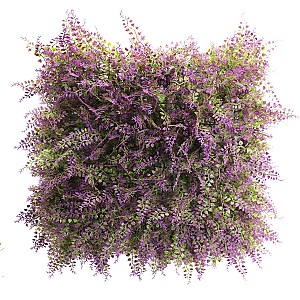 Iarba artificiala Greentech Greenery Ferm Purple 50x50 cm