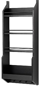 Raft de perete IKEA Vadholma Negru