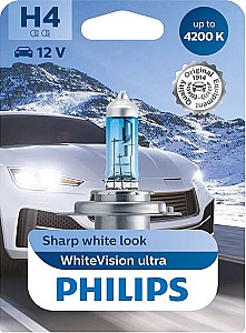 Lampa auto Philips H4 Sharp White Look