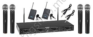 Microfon fara fir MCGREY UHF-4V2I Quad Wireless Microphone Set