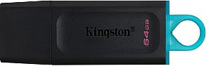 Накопитель USB Kingston DataTraveler Exodia 64GB Black/Blue