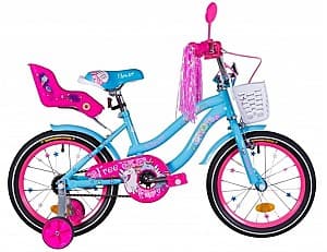 Bicicleta copii Formula Flower Premium 16 Blue