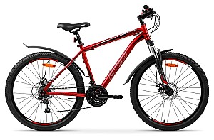 Bicicleta de munte Aist Quest Disk 26/20 Black/Red (26-12)