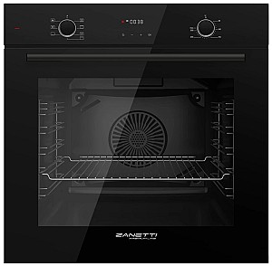 Духовой шкаф электрический ZANETTI ZCE 644 LCD Black Glass