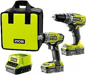 Set de scule electrice Ryobi R18DDID-220S