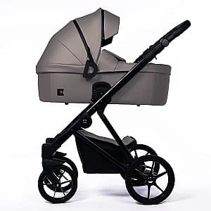 Коляска 2 в 1 Dada Prams NEXUS ECOLEATHER 2/1 DARK GREY