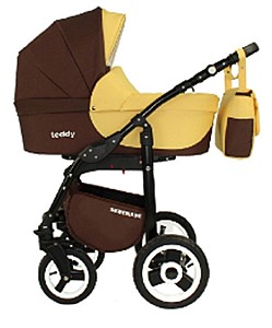 Коляска 2 в 1 Teddy KL-184 SERENADE Brown