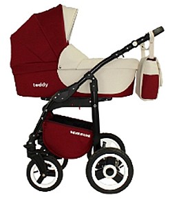 Carucior 2 in 1 Teddy KL-184 SERENADE Red