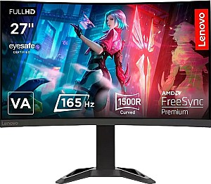 Игровой монитор Lenovo G27c-30 Black (66F3GAC2EU)