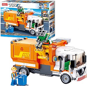 Constructor Sluban Garbage Truck B1066