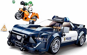 Constructor Sluban Police Car B1063