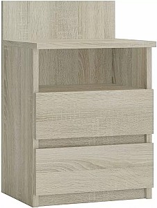 Noptiera TopEshop Malwa M1 Stejar Sonoma (Bej)