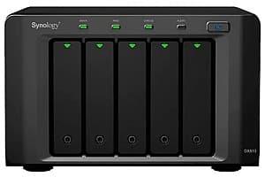 Сетевое хранилище данных Synology DX513, Черный