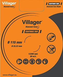 Disc de taiere Villager DCBT Turbo 180 mm