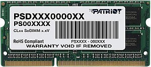 Memorie operativa RAM PATRIOT Signature Line 4GB DDR3-1600 (PSD34G160081S)