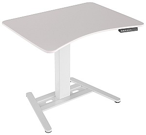 Masa de birou Kulik System E-TABLE ONE Alb