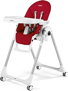 Scaun de masa multifunctional Peg Perego Prima Pappa Follow Me Fragola