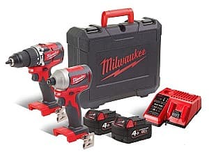 Набор электроинструментов Milwaukee M18CBLPP2A-402C