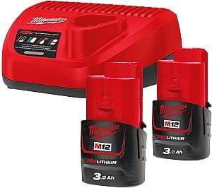 Acumulator scule electrice Milwaukee M12 NRG-302