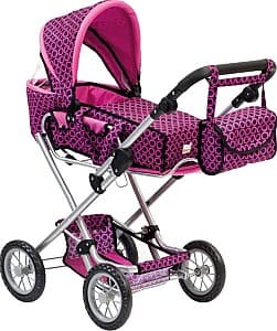 Carucior pentru papusa Bino Pink/Black 82916