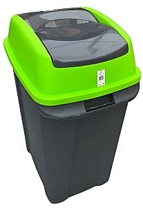 Cos de gunoi Hydro-S HIPPO 50l Antracit/Green