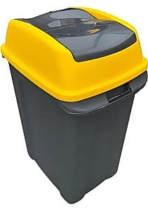 Cos de gunoi Hydro-S HIPPO 50l Antracit/Yellow