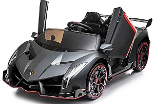 Masina electrica Kids Car LAMBORGHINI VENENO Silver