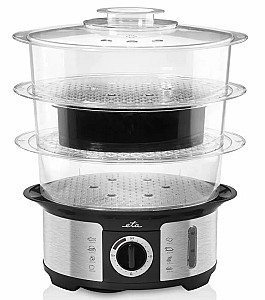 Aparat de gatit cu aburi ETA Steampot 0134 90000 Inox/Black