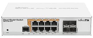 Echipament Wi-Fi MikroTik CRS112-8P-4S-IN (87374)