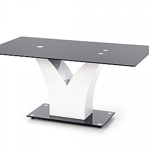 Masa din MDF Halmar Vesper (Black/White)