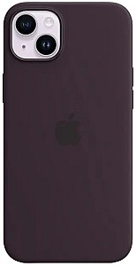 Husa pentru telefon Apple Silicone Case Negru-Violet (MPT93ZM/A)