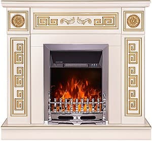 Камин электрический ArtFlame Versailles gold  & Galileo Silver