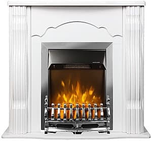 Semineu electric ArtFlame Clasic alb & Galileo Silver