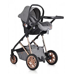 Carucior 3 in 1 Moni Midas grey 3in1