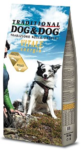 Сухой корм для собак Gheda Dog&Dog Vitale Energia Chicken 10kg