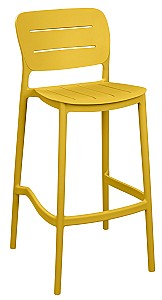 Scaun de bar DP Helix Yellow