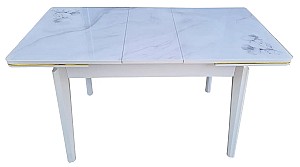 Стеклянный стол MG-Plus DT M28 Белый