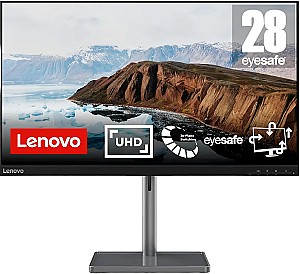 Монитор Lenovo L28u-35 Raven Black (66ECGAC4EU)