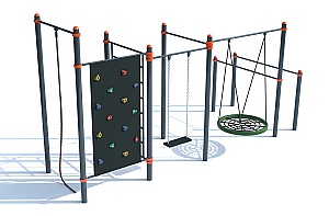 Complex sportiv PlayPark Workout КIDS C-300