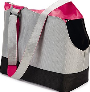 Transportator de caini Beeztees ZIZZY Grey/Pink