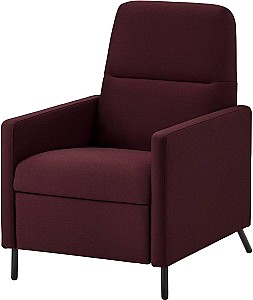 Fotoliu reclainer IKEA Gistad Idekulla dark red