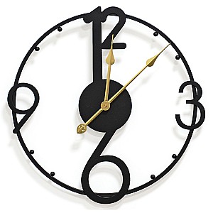 Ceas de perete Time 271-3 Negru