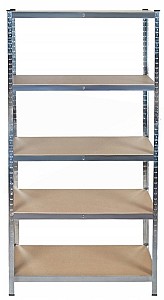 Торговый стеллаж Malatec 23766 220x100x45cm Silver/Brown