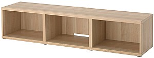 Tumba pentru televizor IKEA Besta 180x40x38 Aspect Stejar Antichizat(Bej)