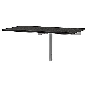 Masa din laminat IKEA Bjursta 90x50 Negru-Maro